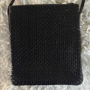 Cole Haan Black Woven Bag